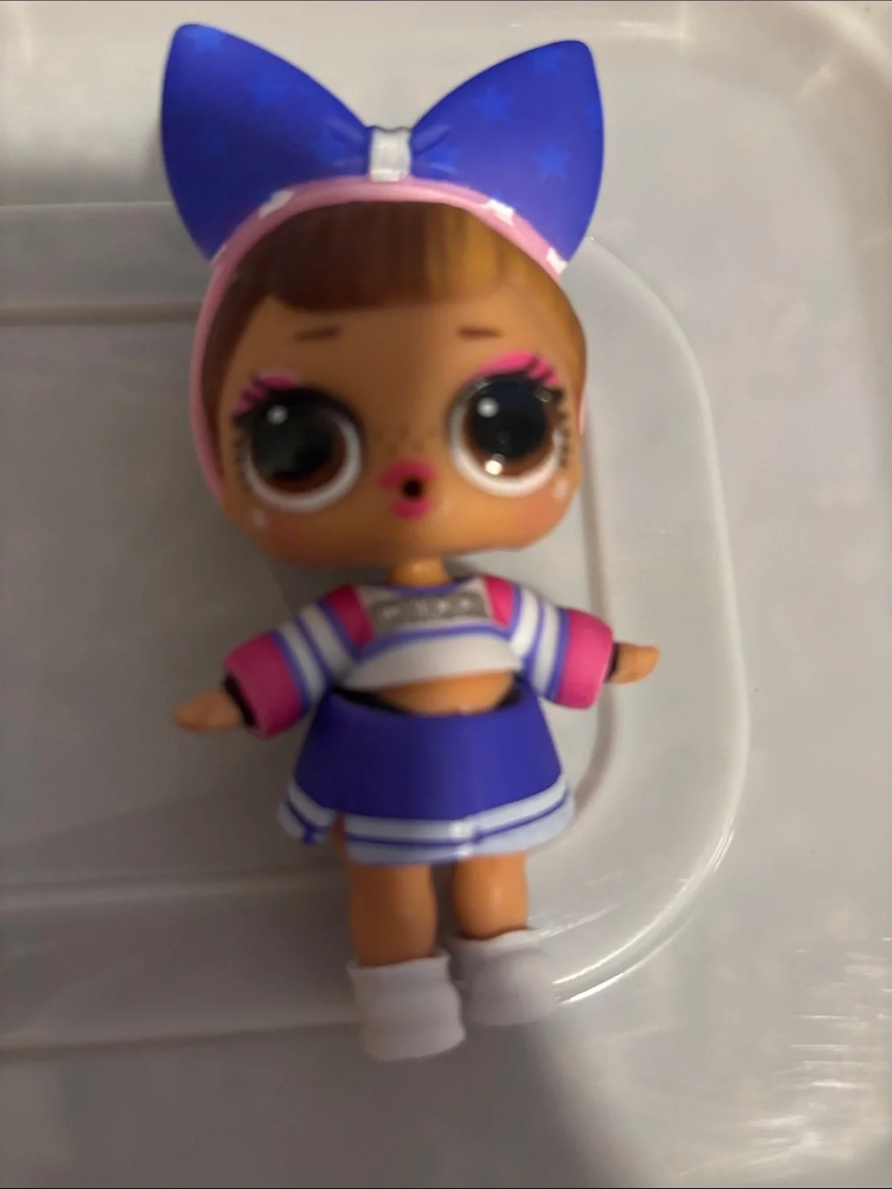 L.O.L. Surprise! Pink & Purple Cheer Doll Duo with Pom-Poms and Cup